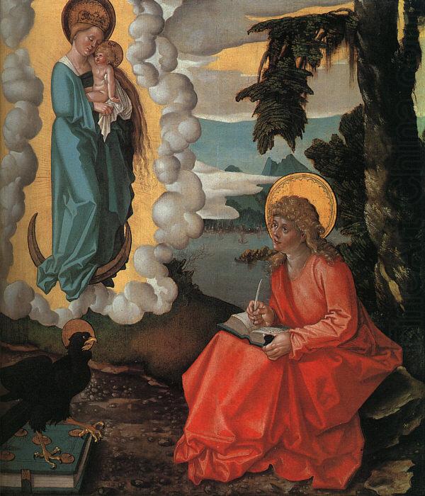 Saint John on Patmos, Hans Baldung Grien